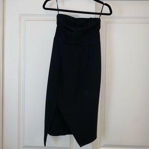 NWOT black lulu’s XS form fitting dress
